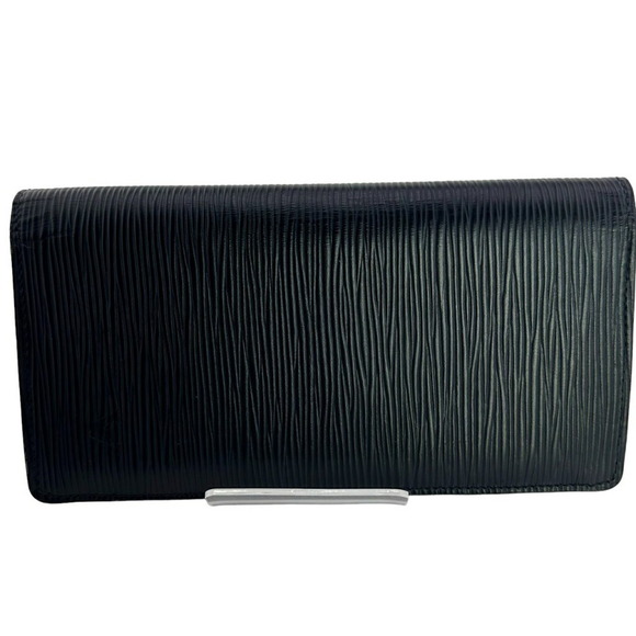 LOUIS VUITTON Black Leather Wallet - Picture 1 of 12